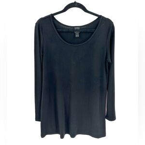 Clara Sun Woo Tunic Top Womens Small Slinky Stretch Capsule Minimalist Lagenlook